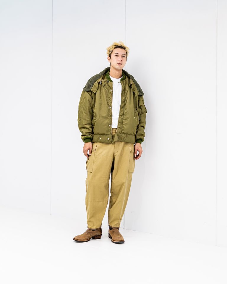 FreshService HEAVY NYLON DECK JACKET (COYOTE)10月11日(土)新作発売！