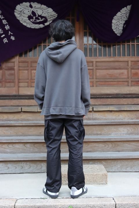 YOKE RESIZED WIDE HOODIE(YK21AW0278CS) style. 2021.09.27.