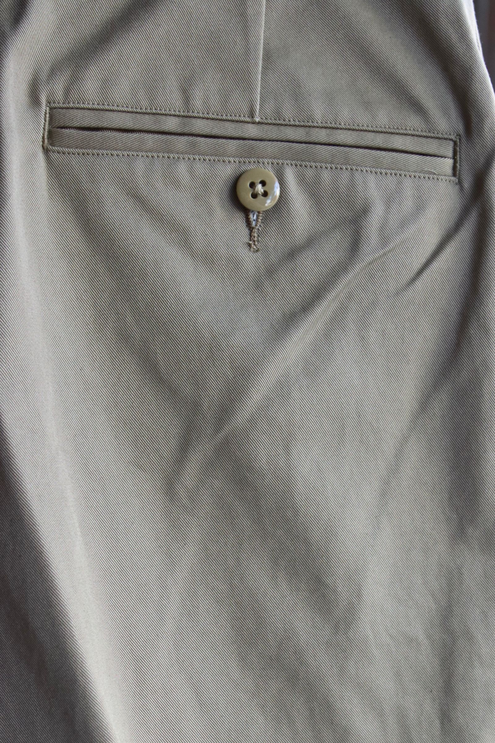 ブラームスルーツストック 25FW 2046D Chino Pants(bROOTS24F20F25)DustyBeige