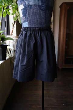 イズネス25SS EZ SHORTS(25SS_27_1007SSPT03)BLACK