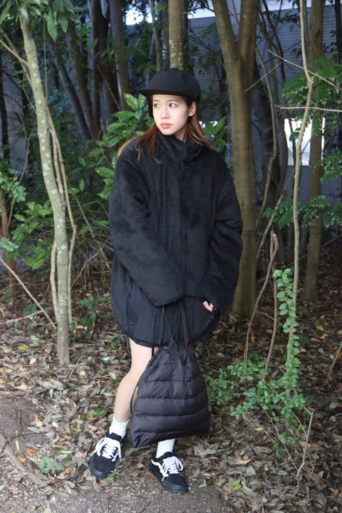 UNIVERSAL PRODUCTS バルキーダウンジャッケットstyle.2022.10.18