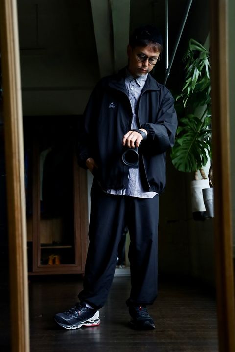 FreshService UTILITY PACKABLE SUIT"BLACK"スタイル2024.10.02.