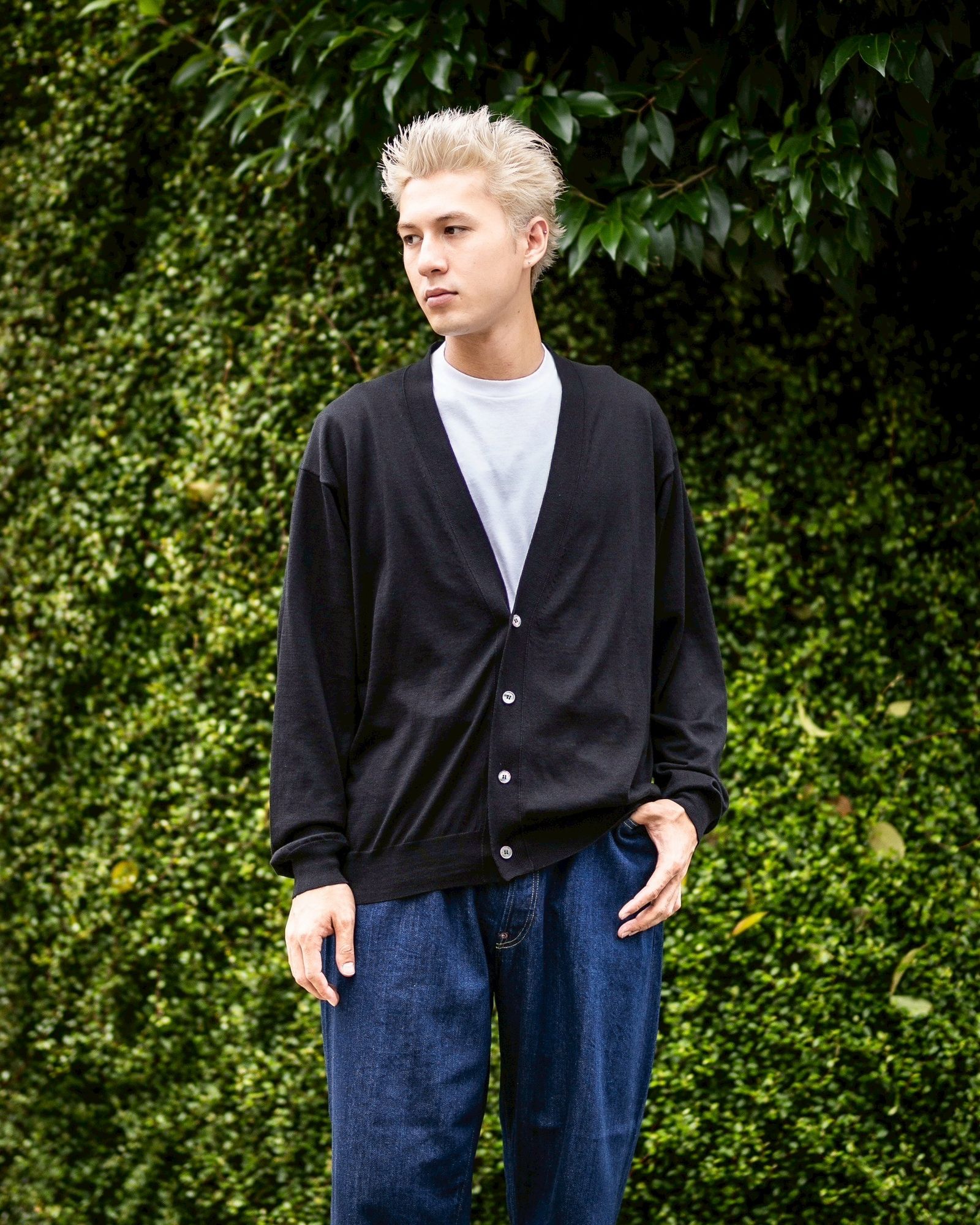 アプレッセ ワイドシルエット ネイビー 定価49500円 タグ付き