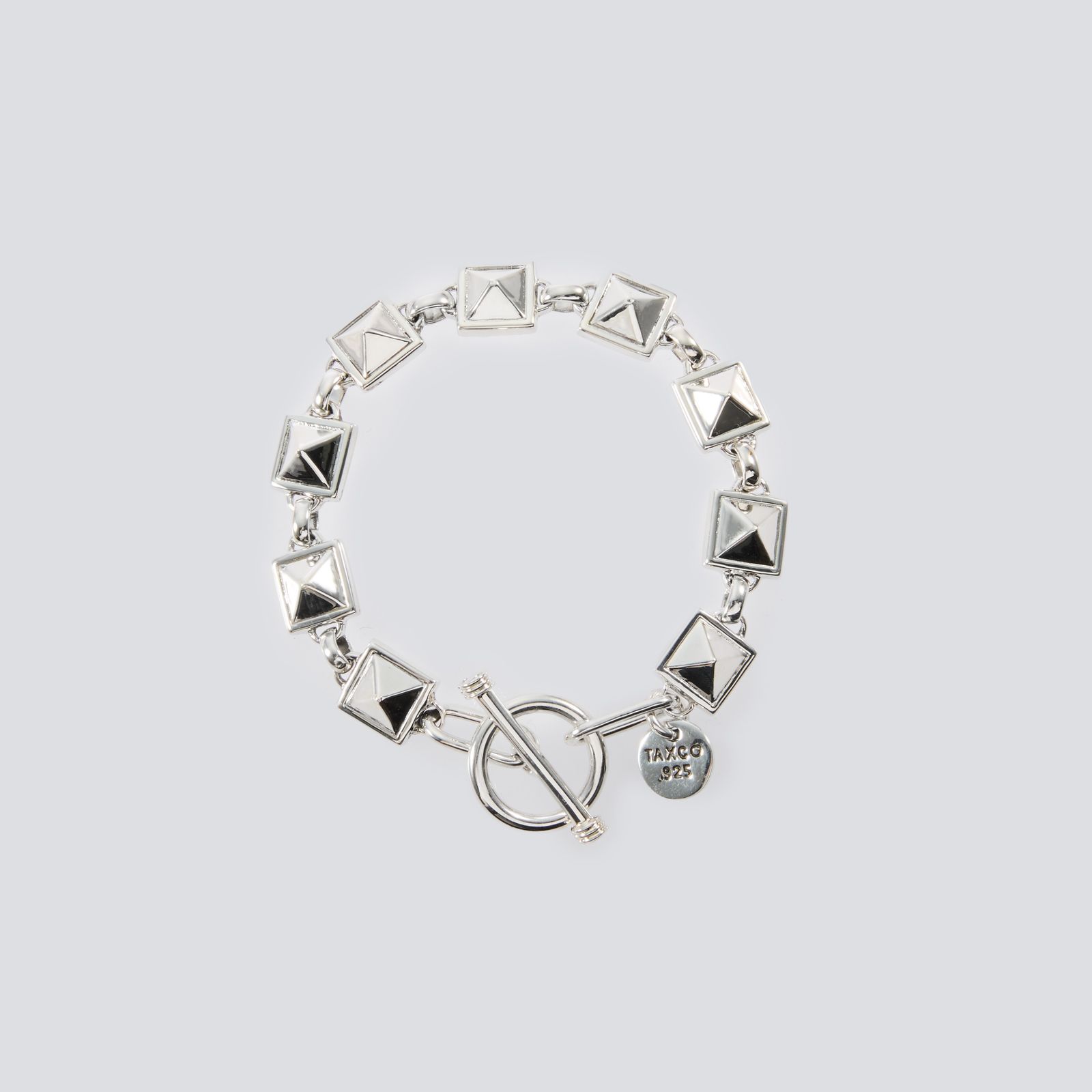 XOLO JEWELRY ブレスレット / Studs Link Bracelet -10mm- (XOB113)SILVER925☆新作発売！