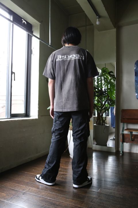 ©︎SAINT M×××××× T-SHIRT BLOCK(SM-A21-0000-001)BLACK style.2021.7.9