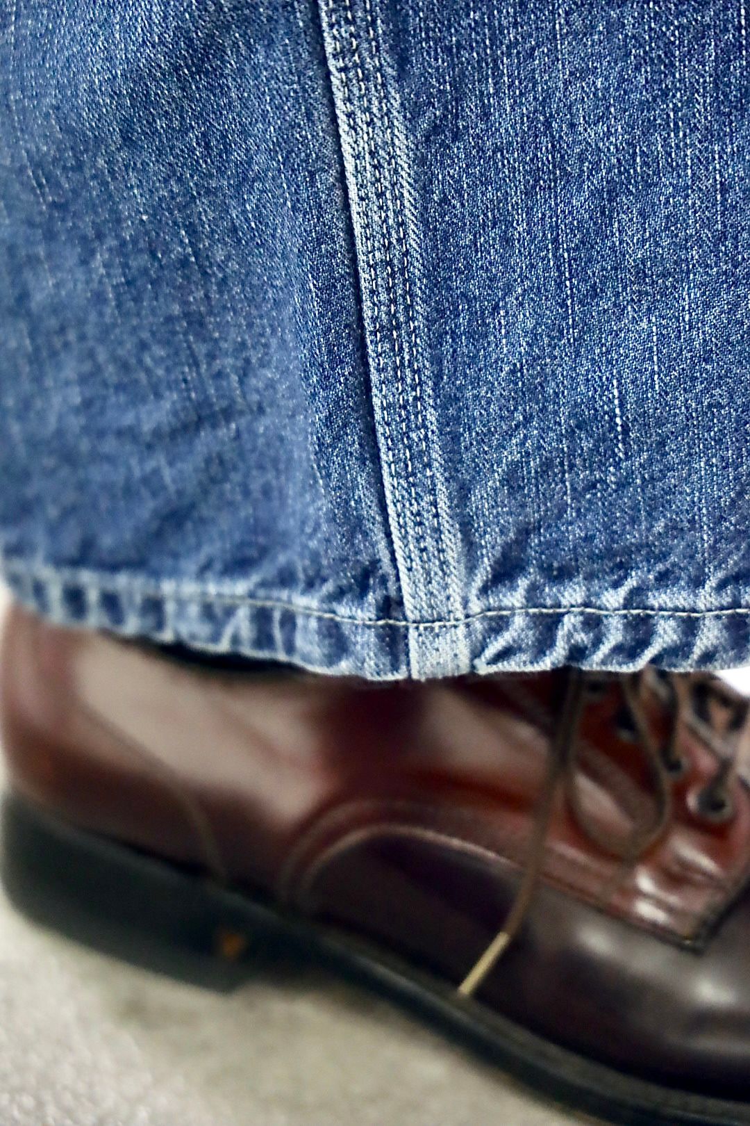 アプレッセ 2026 STYLE1 Vintage Denim Logger Pants (26SAP-04-26)INDIGO☆2月7日(土)発売！