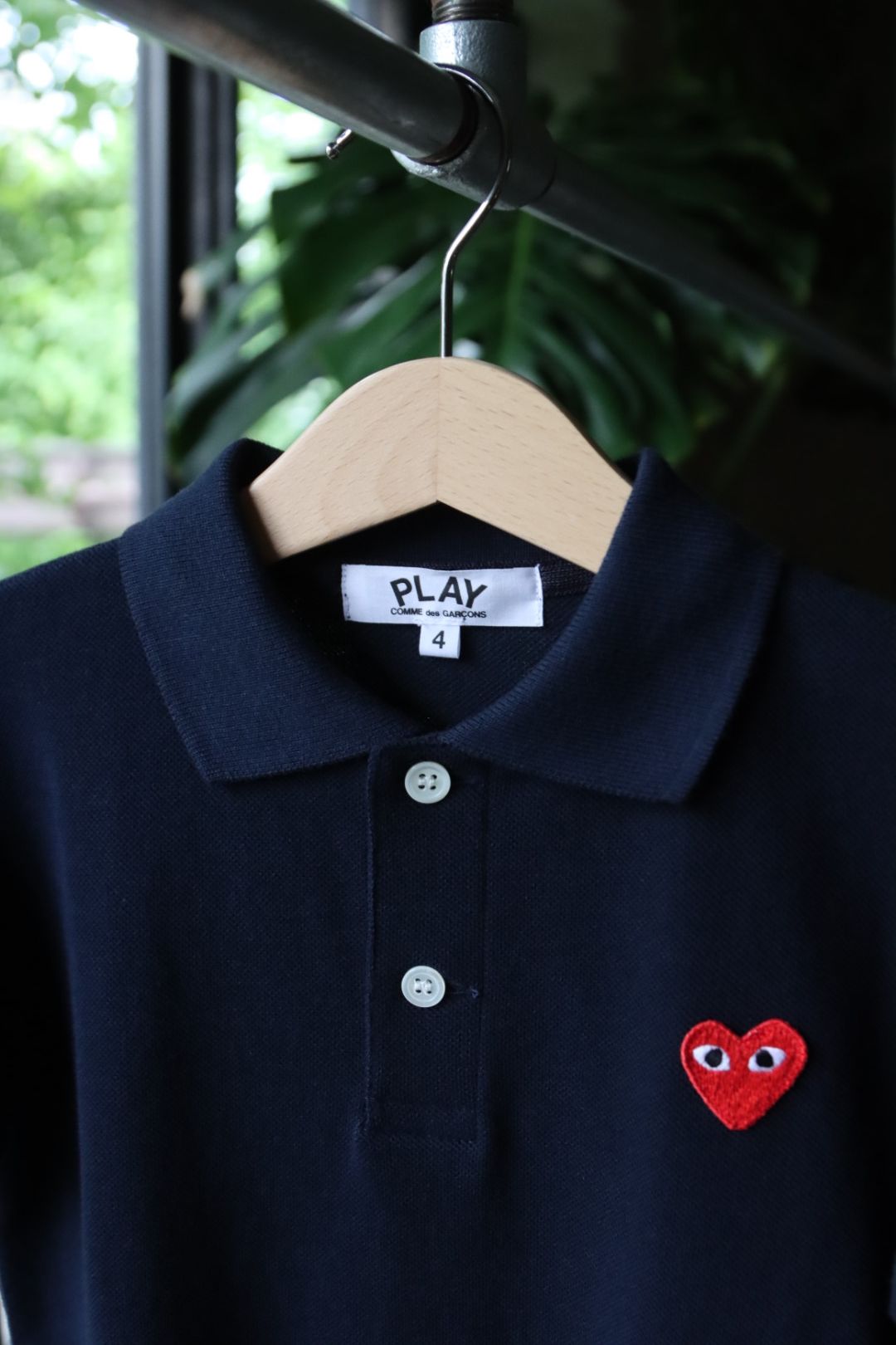 PLAY COMME des GARCONS - プレイコムデギャルソン KID'S ポロシャツ 