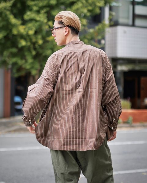 Stripes For Creative NO COLLAR SFC SHIRT スタイル9月21日新作発売！