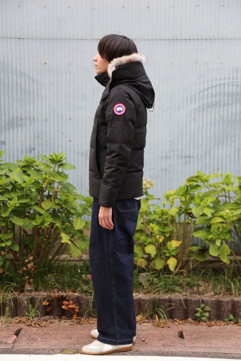 CANADA GOOSE WYNDHAM PARKA FF"BLACK"style.2020.8.8.