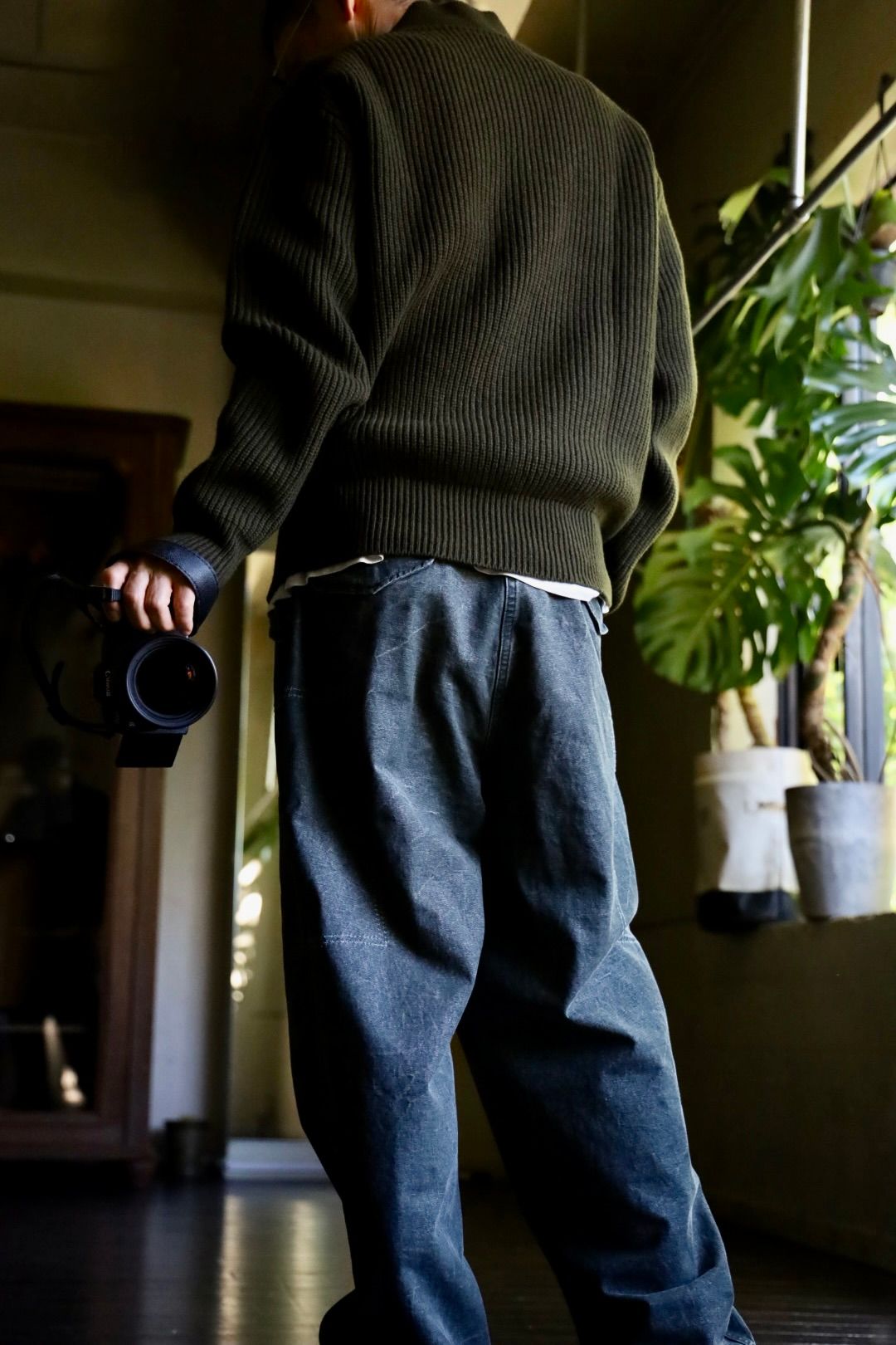 アプレッセ Jeep Sweater(24AAP-03-11K)OLIVE