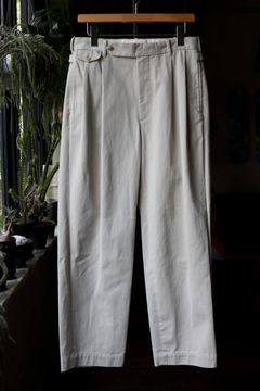アプレッセ23AW Type.2 Chino Trousers (23AAP-04-15H)ECRU☆8月26日発売！