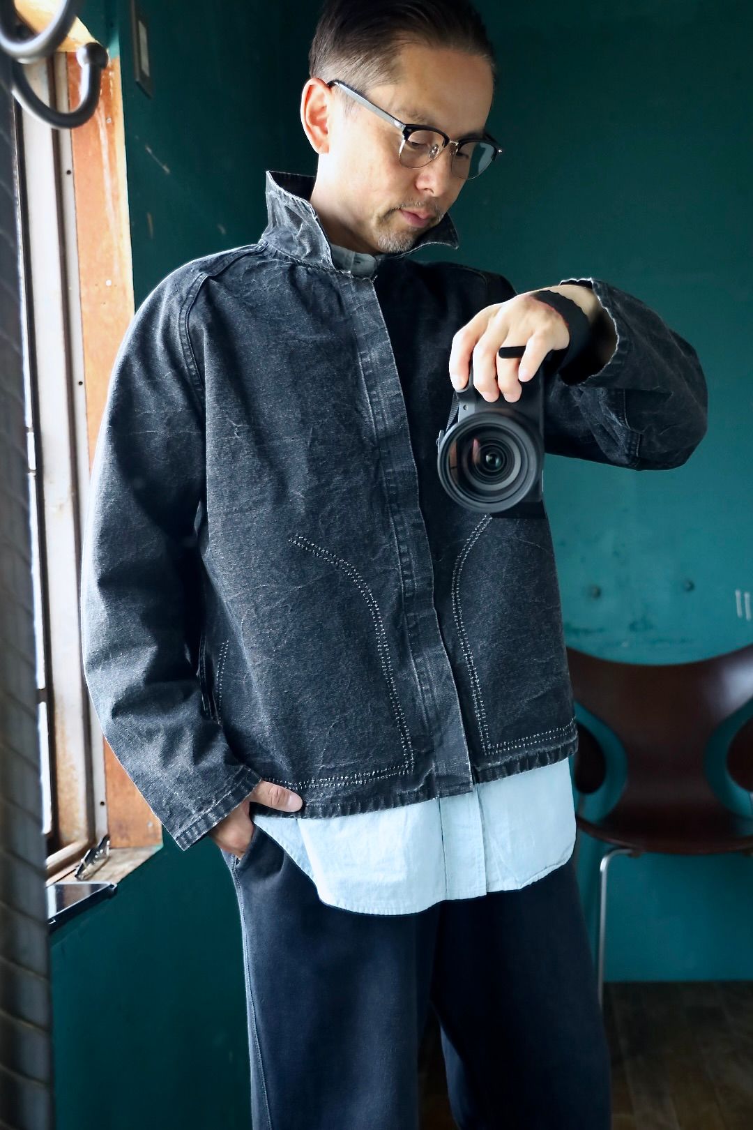 A.PRESSE 2025 STYLE2 Vintage Hunting Jacket