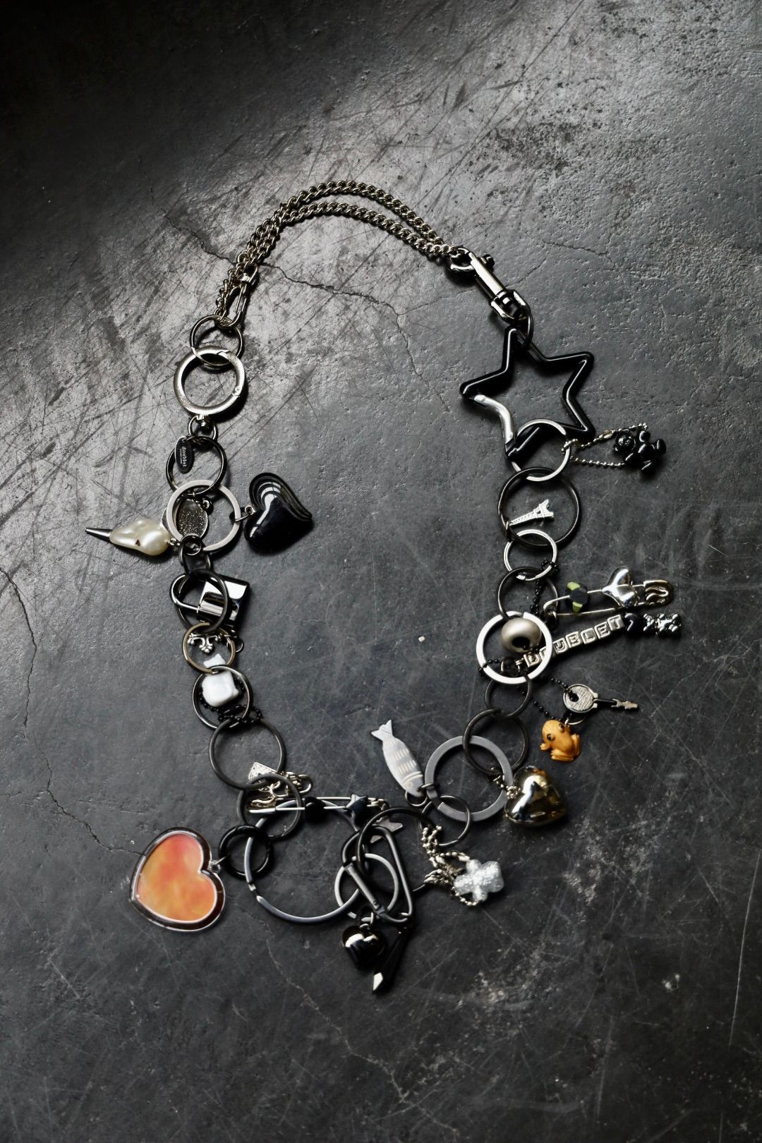 当たりきなこ棒　doublet 25AW key chain doublet - ダブレット25AW KEY CHAIN(25AW92AC37) BLACK☆7月12
