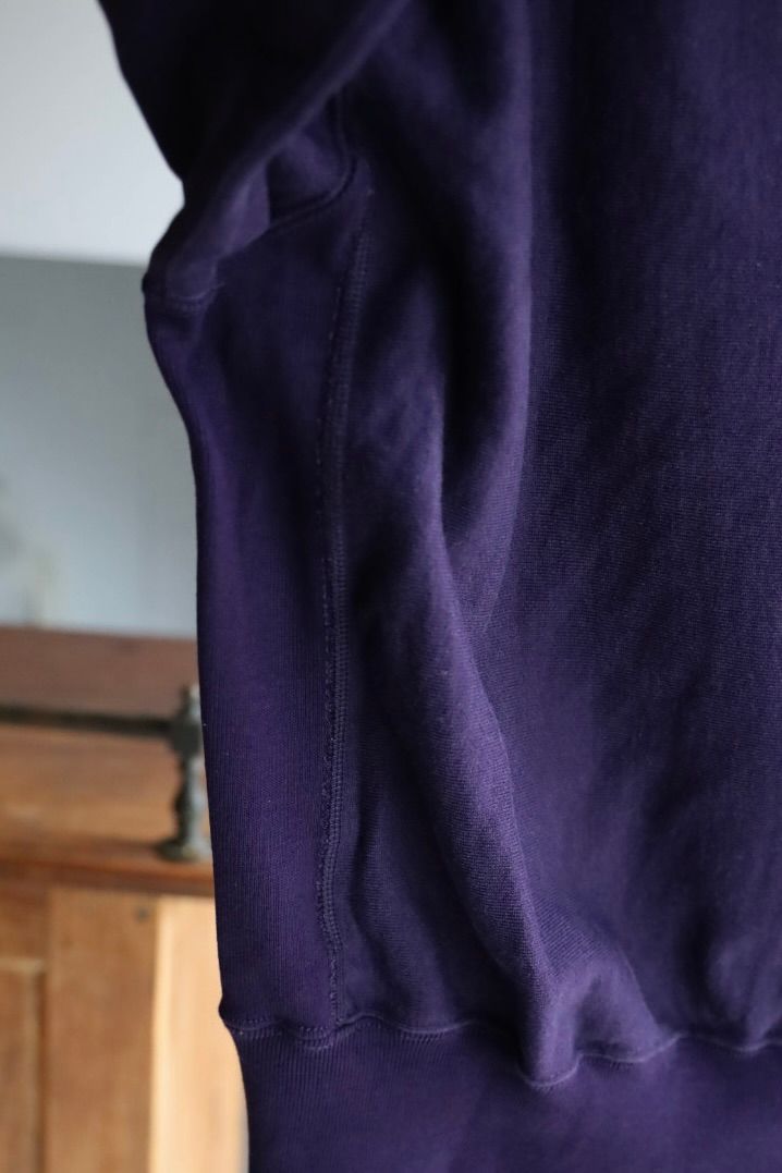 blurhms Women's 25FW Soft&Hard Sweat Hoodie P/O(bROOTS24F22F25)DarkPurple☆新作発売！