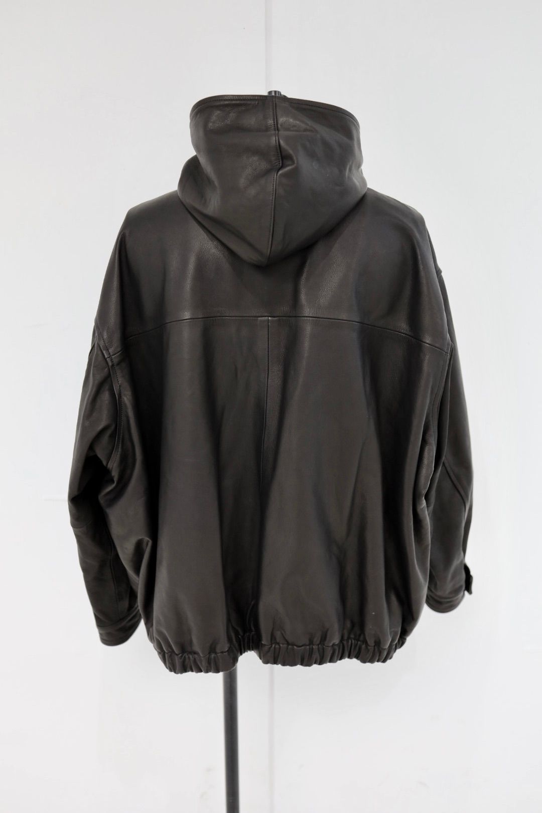 S.F.C 25FW エスエフシー LEATHER HOODIE JACKET(SFCFW25J01)Black★11月22日(土)発売！