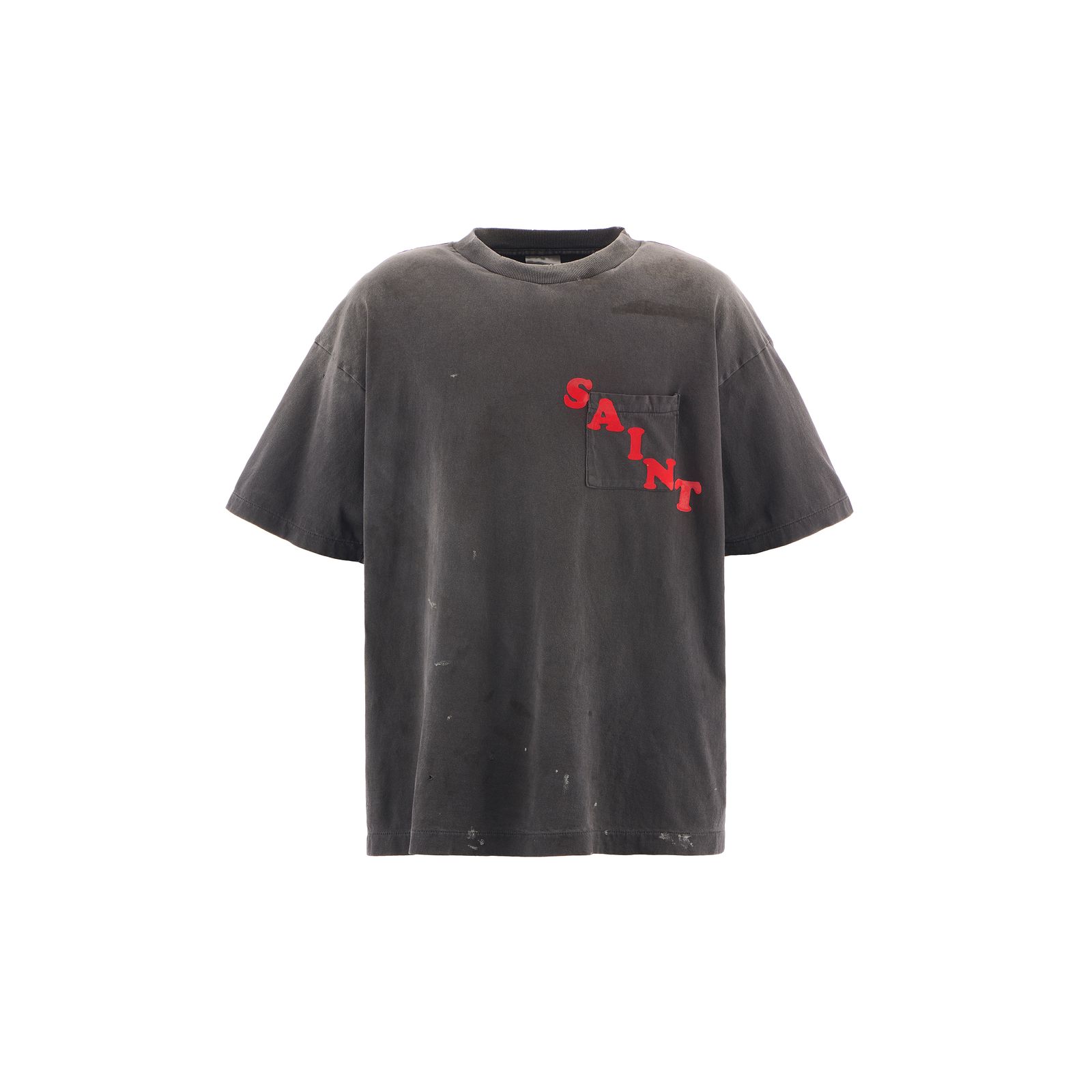 セントマイケル　Tシャツ　ハードウォッシュ加工　人気 セント マイケル SAINT MICHAEL X NEIGHBORHOOD ウォッシュ