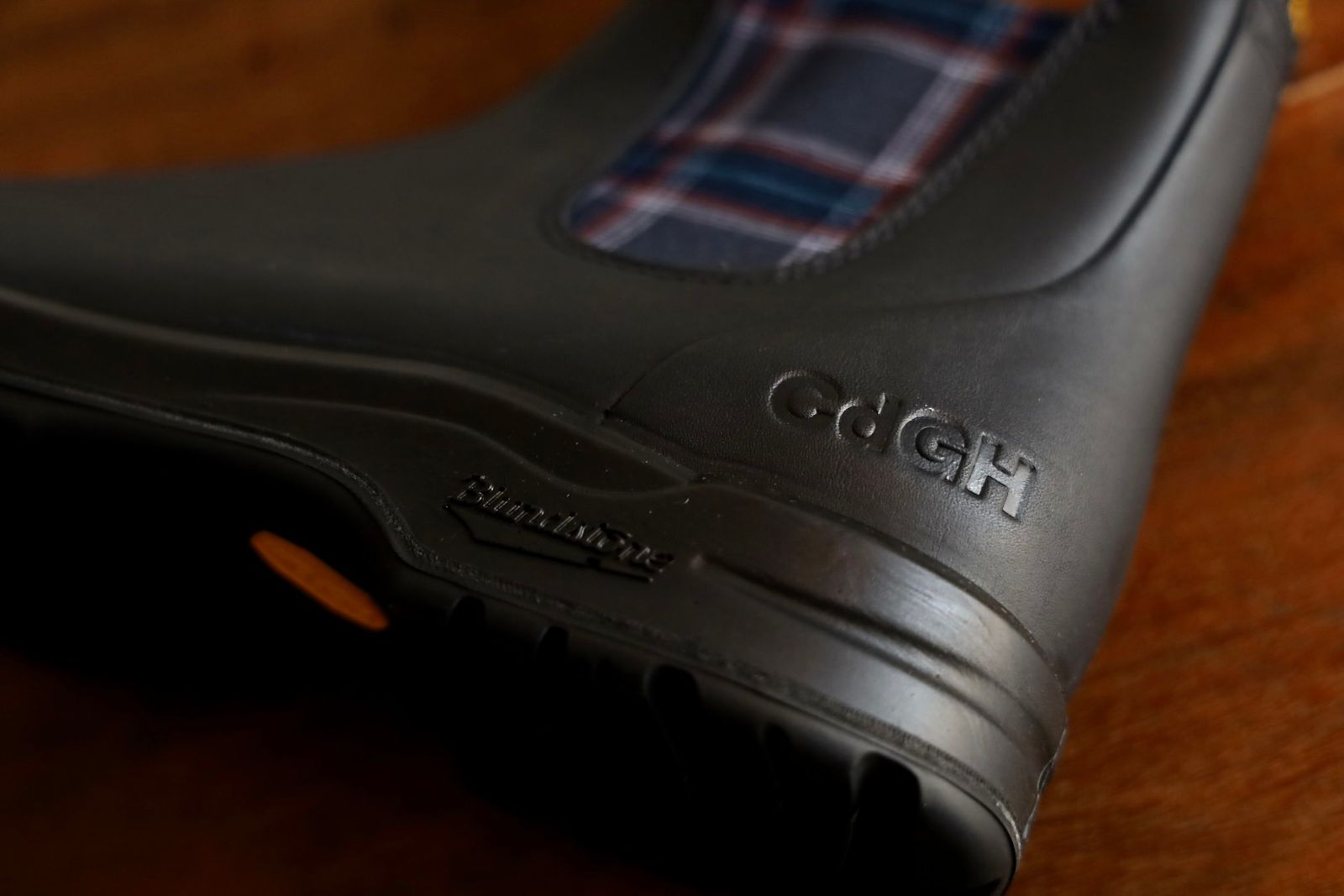 コムデギャルソンオム25FW BLUNDSTONEサイドゴアブーツ(HP-K103-001)BLACK☆新作発売！