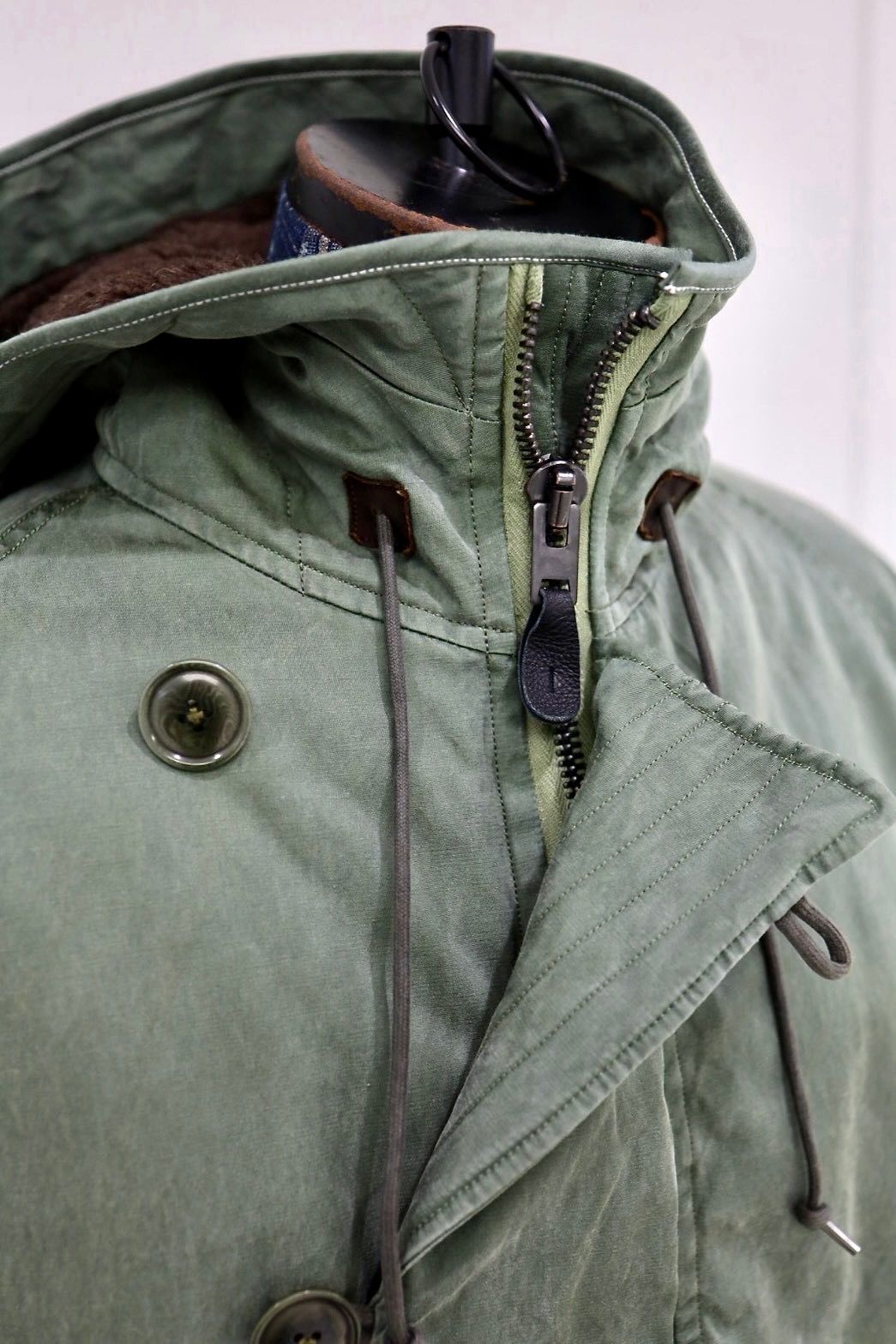 アプレッセ 2026 STYLE2 Vintage Silk Custom N-3B Flight Jacket(26AAP-01-35)SAGE☆10月3日(土)新作発売！