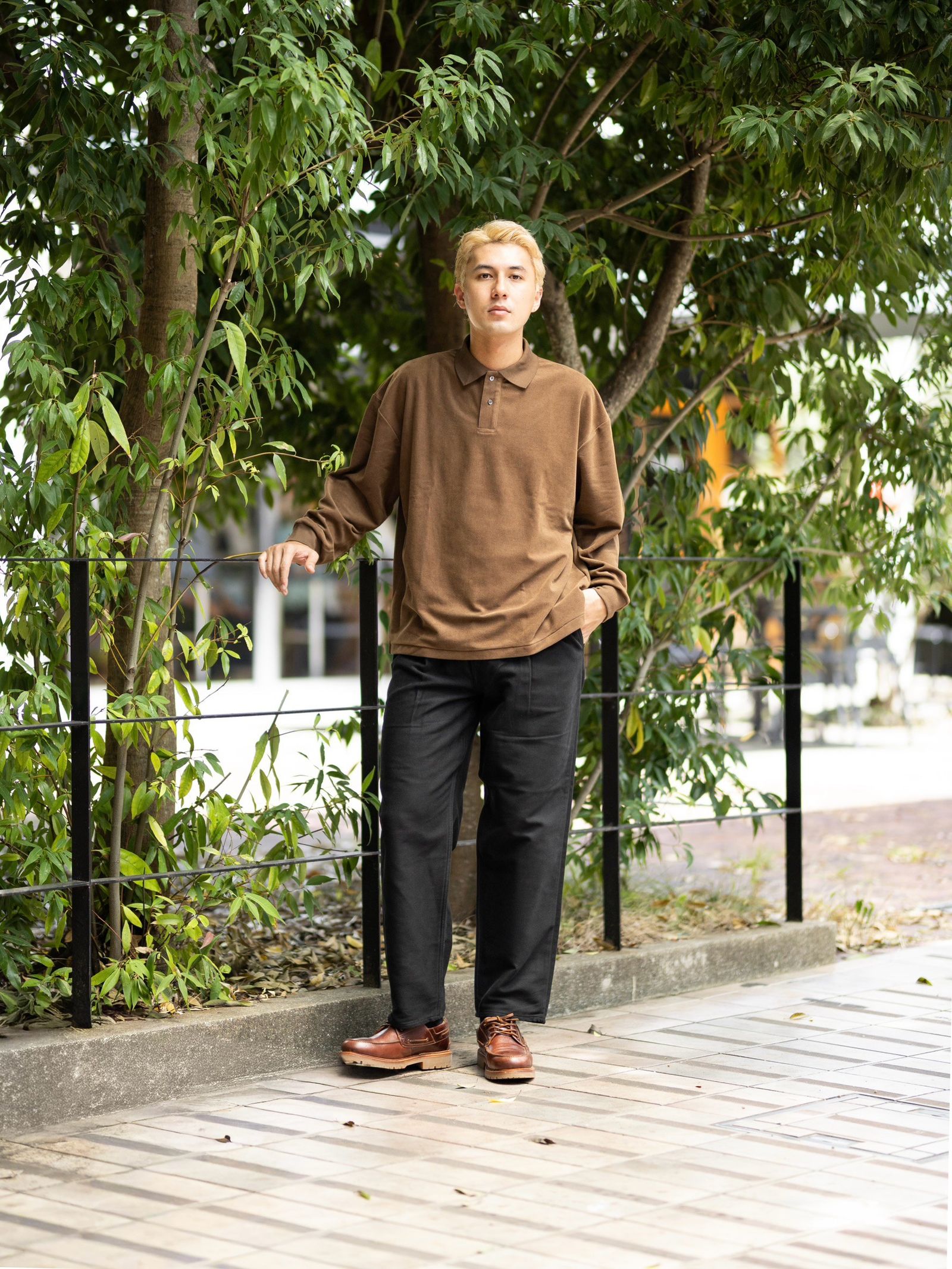 Graphpaper Pique Velour Jersey L/S Polo 8月8日(土)新作発売！