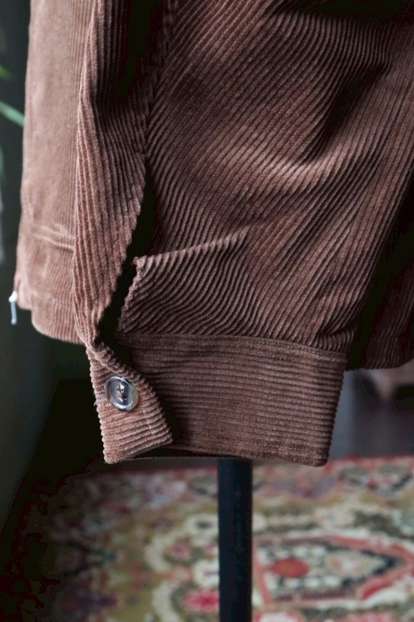 フレッシュサービス COTTON CORDUROY JACKET (FSC253-30124)BROWN