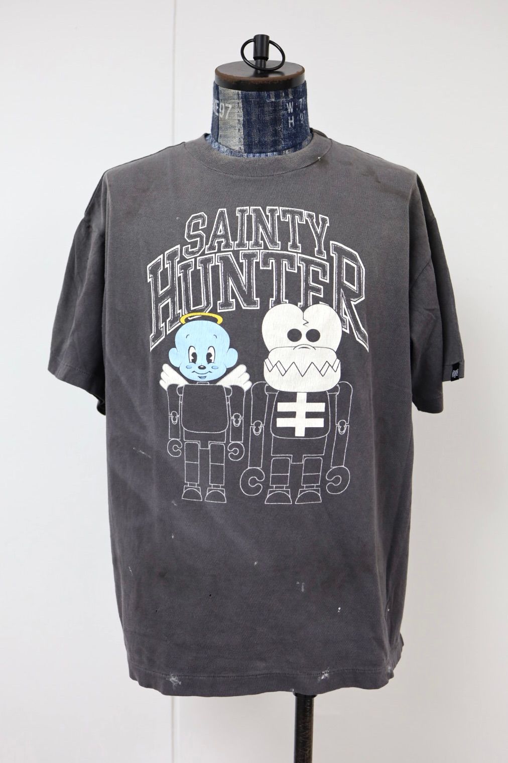 セントマイケル 26SS SKULL-K&BABY-M BH SS TEE(SM-MK8-0000-C28)BLACK☆4月29日(水)新作発売！