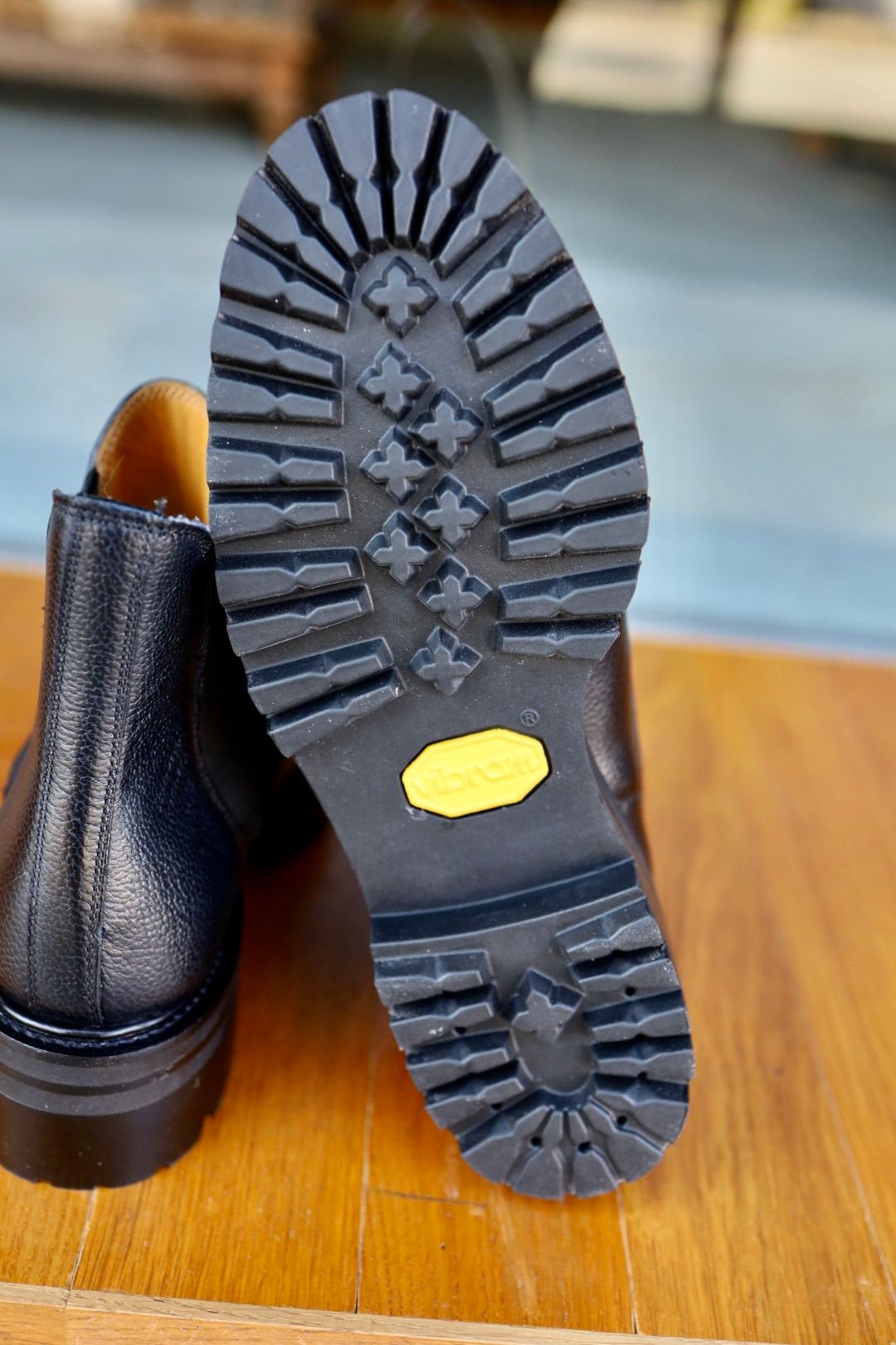 FOOTWORKSフットワークス サイドゴアブーツ WOMENS Side Gore Boots in Grain Leather(F03-0001_W)BLACK☆新作発売！