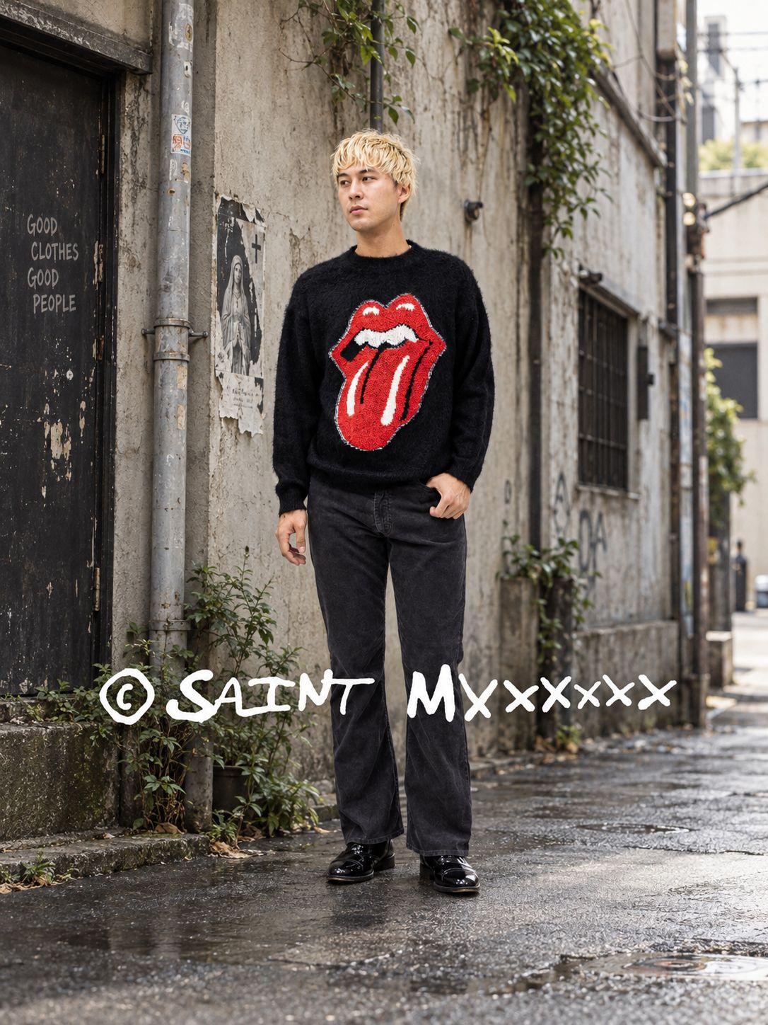 SAINT Mxxxxxx LIPS&TOHGUE TRS_CRW N KNIT☆9月19日(土)新作発売！