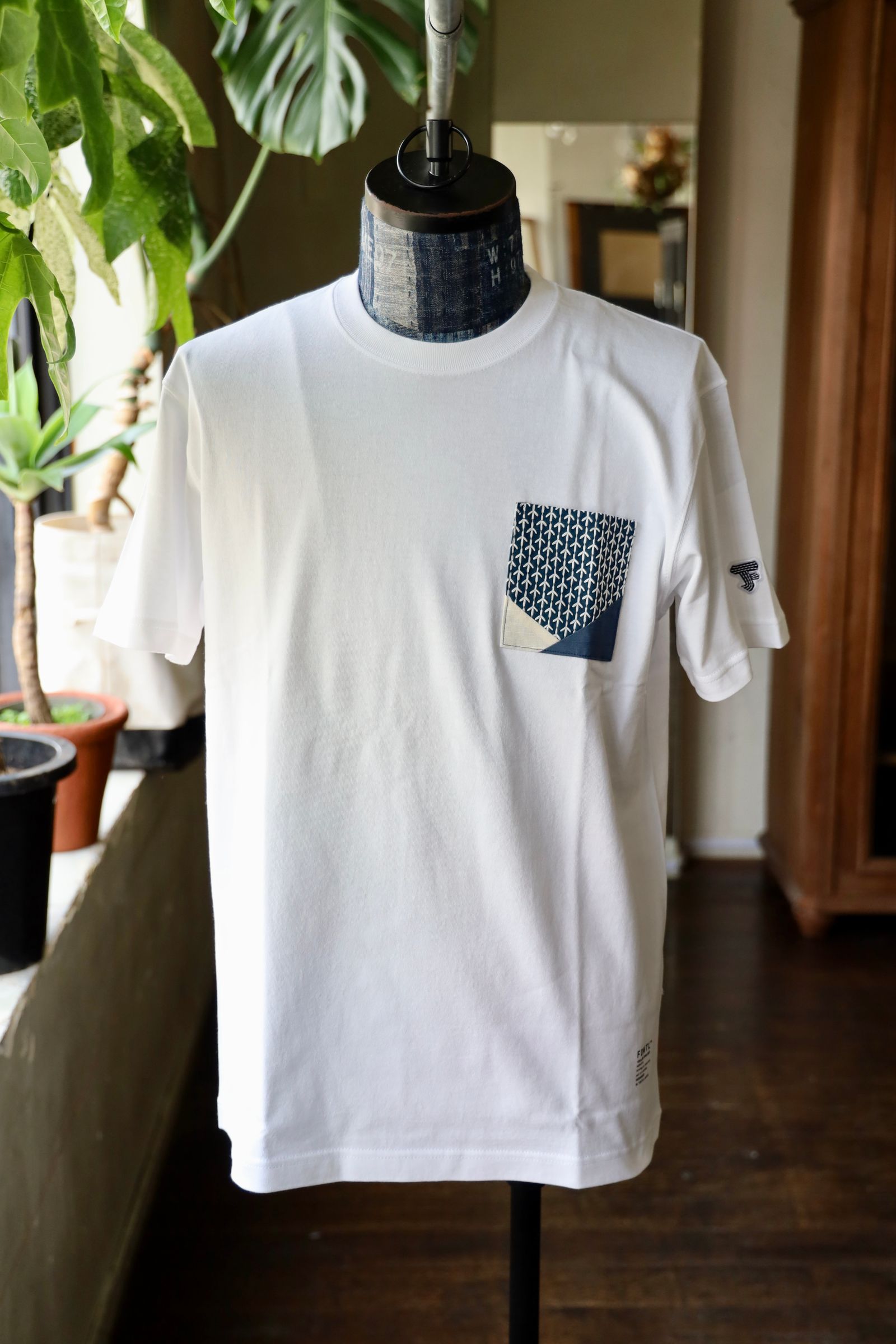 ファンダメンタル Tシャツ ORIGAMI TEE(FA25/TE11)WHITE