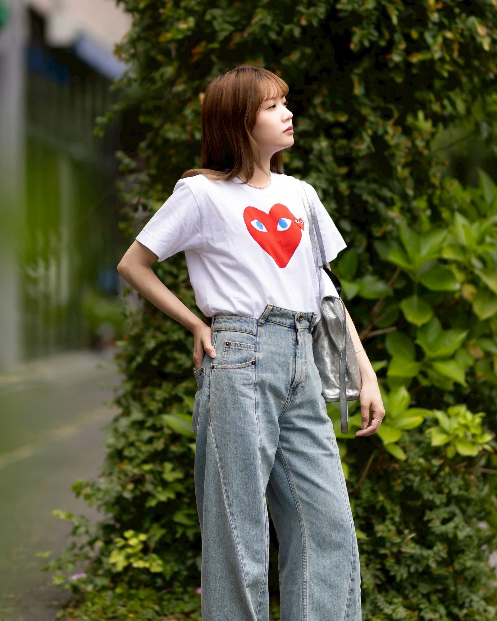 PLAY COMME des GARCONS - PLAYプレイコムデギャルソン BLUE