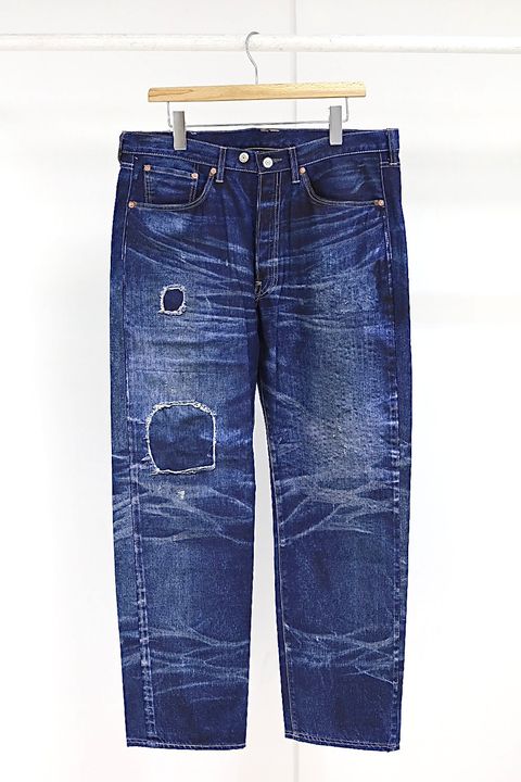 【先行予約開始！】アイジュンヤワタナベマン 26SS New Manual 転写デニムプリントパンツ(WQ-P903-100)☆5月15日(金)発売！