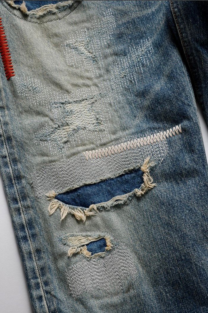 ファンダメンタル デニムCLASSIC STRAIGHT DENIM CS111(FA24MG111)INDIGO