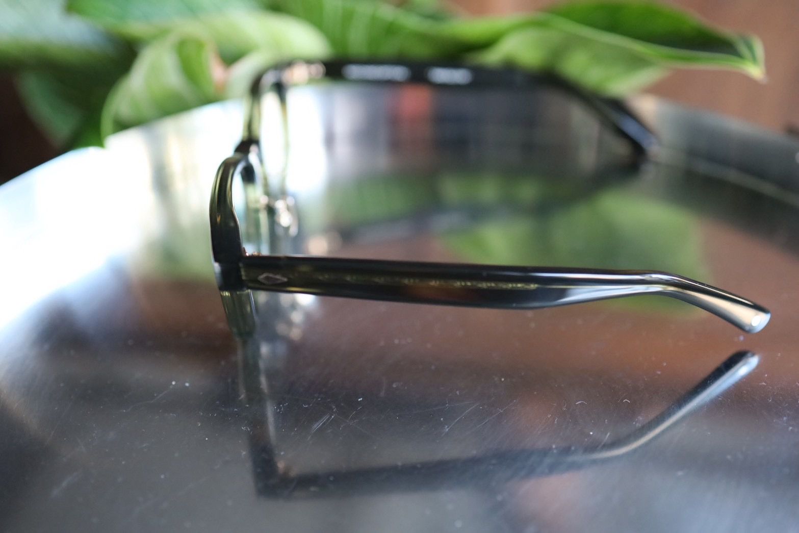 ノチノオプティカル "SANSUI FR" #5.CREAR SMOKE OLIVE× GREY GREEN to DARK GREY (調光モデル)☆11月22日(土)再入荷！