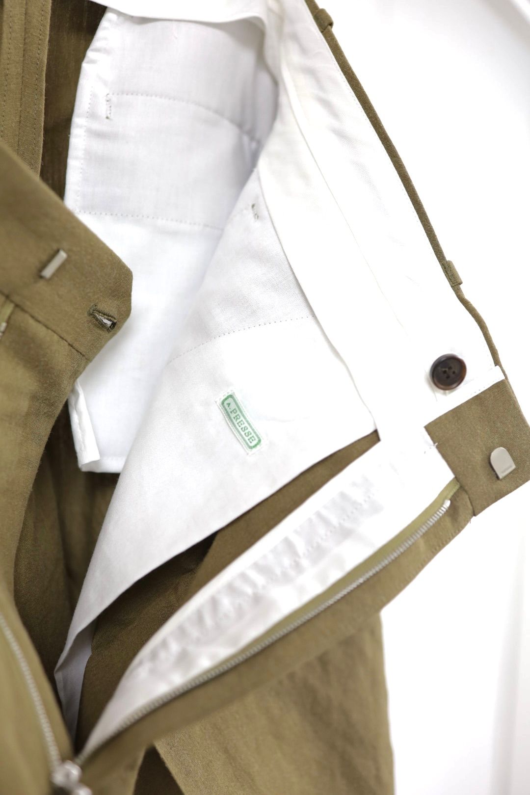 アプレッセ 2026 STYLE1  Linen Rayon Wide Trousers(26SAP-04-16)BEIGE☆4月11日(土)発売！