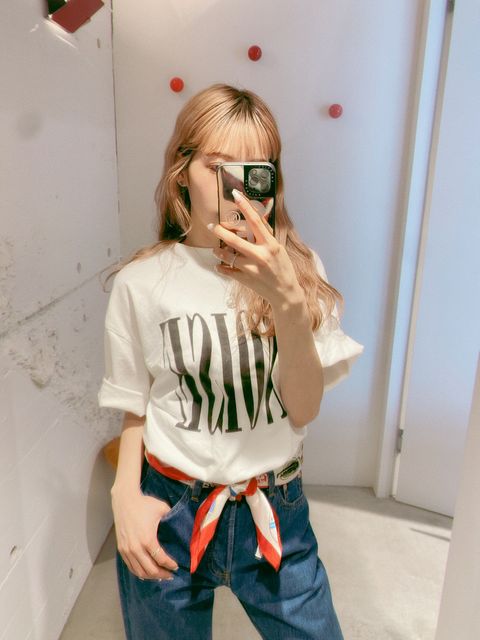 blurhmsROOTSTOCK 新作ILLI-NOISE ROCK Print Tee WIDE style.2024.3.26