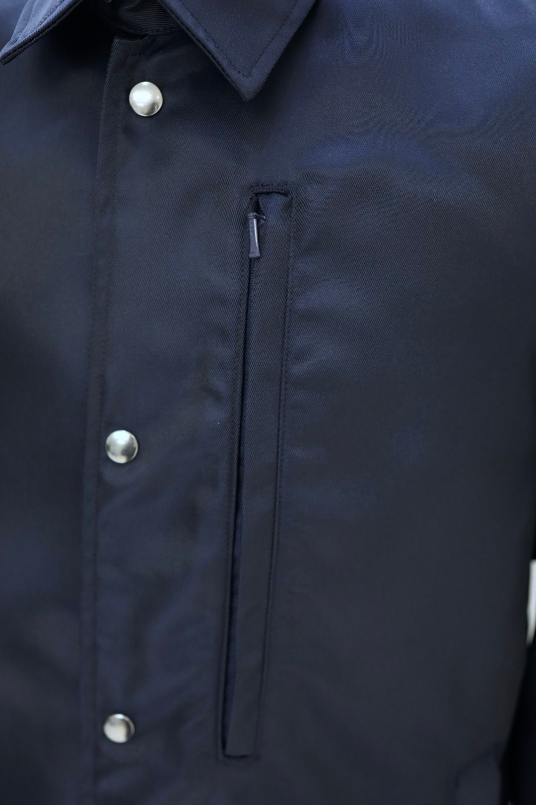 イズネス 26SS コーチジャケット Coach Jacket(26SS_24_1008SSJK08)NAVY☆新作発売！