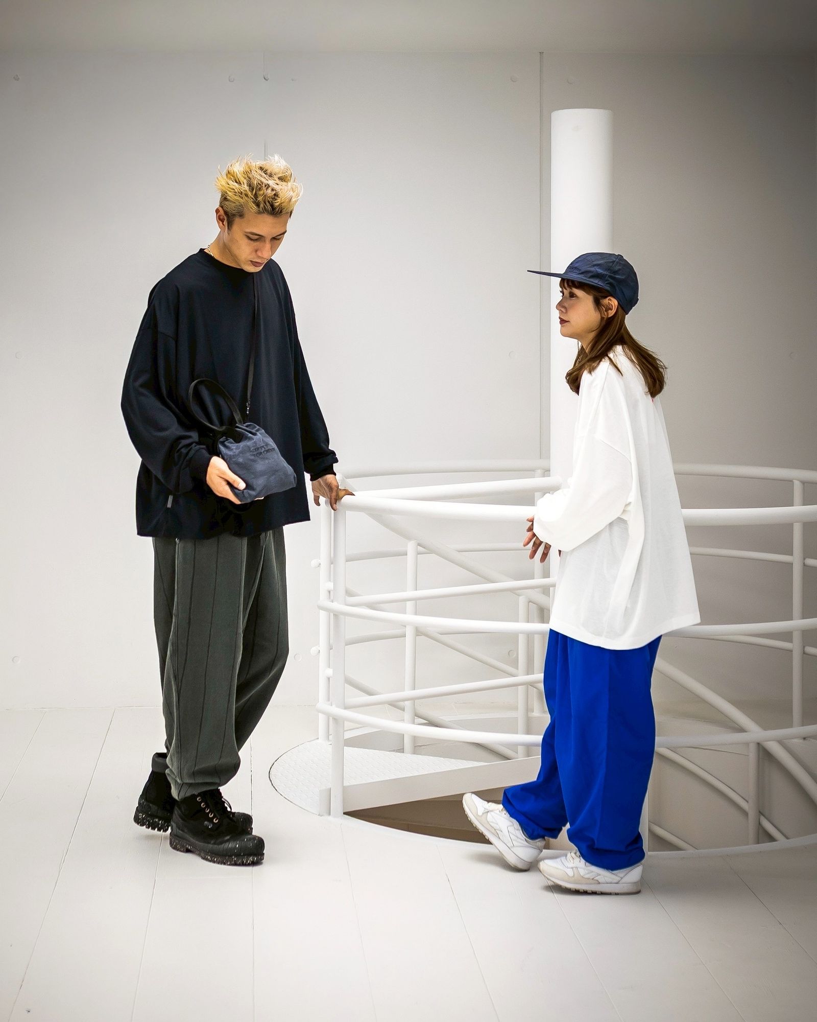 S.F.C 25FW エスエフシー SUPER BIG TECH LS TEE(SFCFW25CS10)White