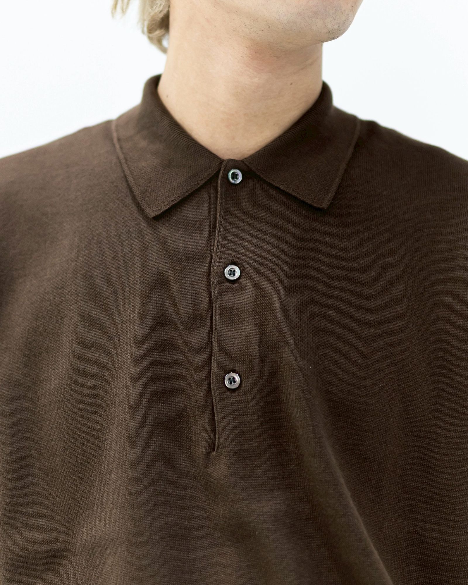 A.PRESSE Cotton Knit S/S Polo Shir 3月7日(土)新作発売！