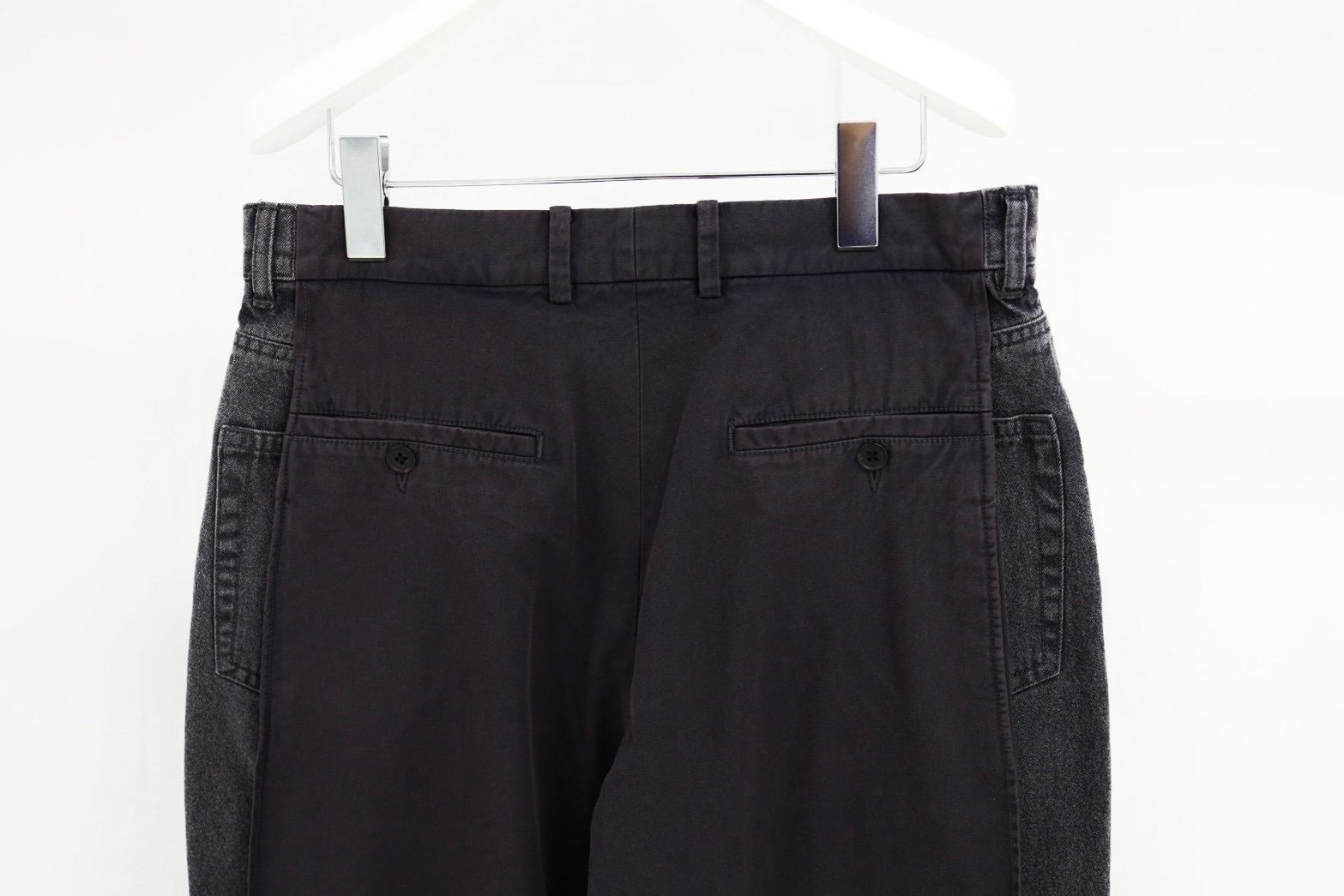YOKE SPRING SUMMER 2026 Connected Chino&Denim Pants(YK26SS01214P)BLACK☆12月20日(土)発売！