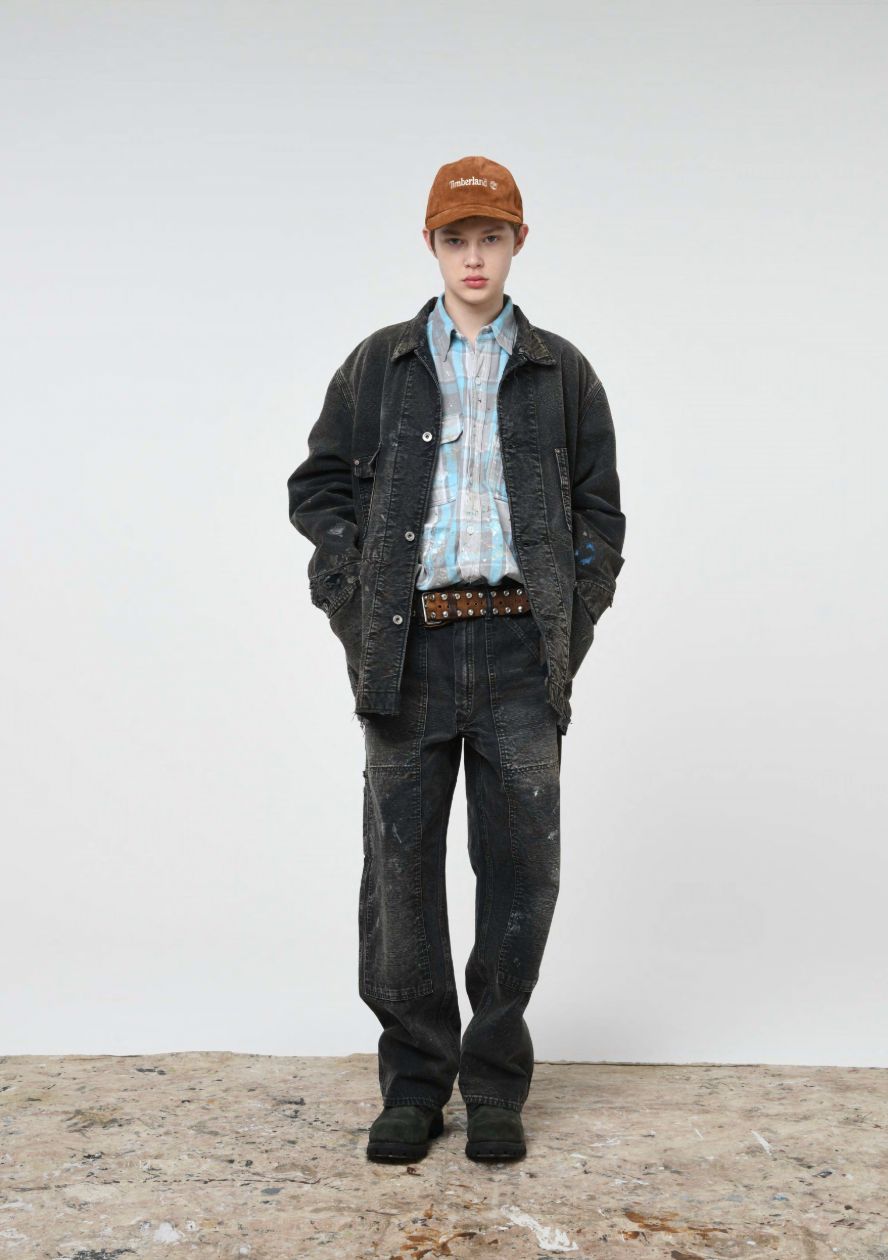 BOW WOW 25FWバウワウ  DUCK PAINTER PANTS AGED(BW252-DPP)AGED BLACK★10月25日(土)発売!