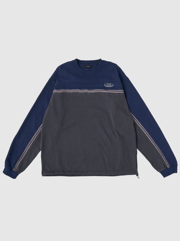 セダンオールパーパス FW24 Oval Logo Line Top(SD24F-CT02)Navy×Charcoal☆9月7日(土)発売！