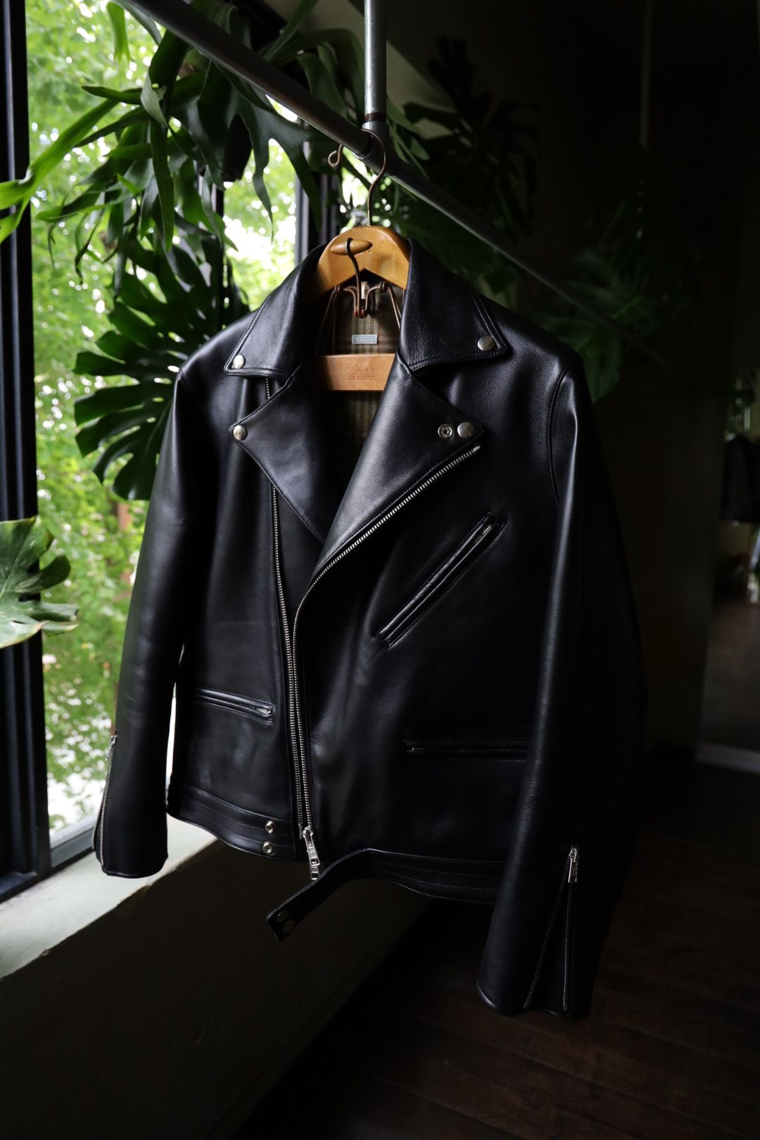 アプレッセ Double Riders Jacket(24AAP-01-04H)BLACK☆9月21日(土)発売！