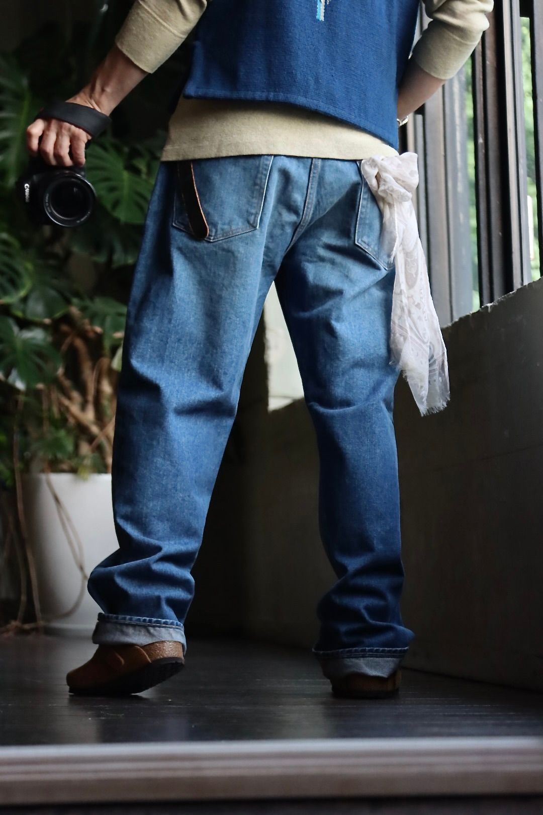 CIOTA22AW シオタ本藍スビンコットン13.5ozストレートデニム CIOTA22AW シオタ本藍スビンコットン13.5ozストレートデニム