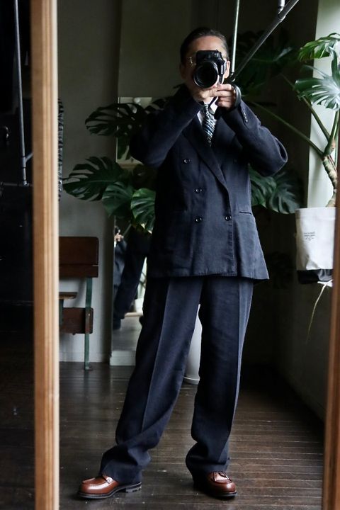 アプレッセ22FW Double Breasted Jacket結婚式スタイル.2022.9.27.