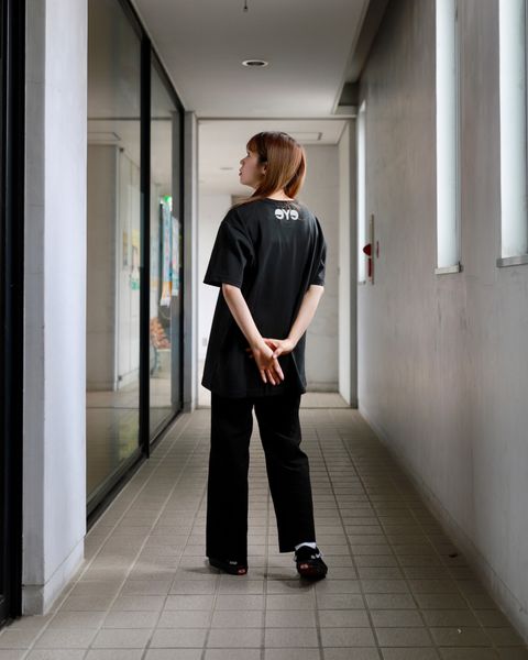 アイジュンヤワタナベマン23SS 新作THE NORTH FACEダブルネームTシャツstyle.2023.5.19