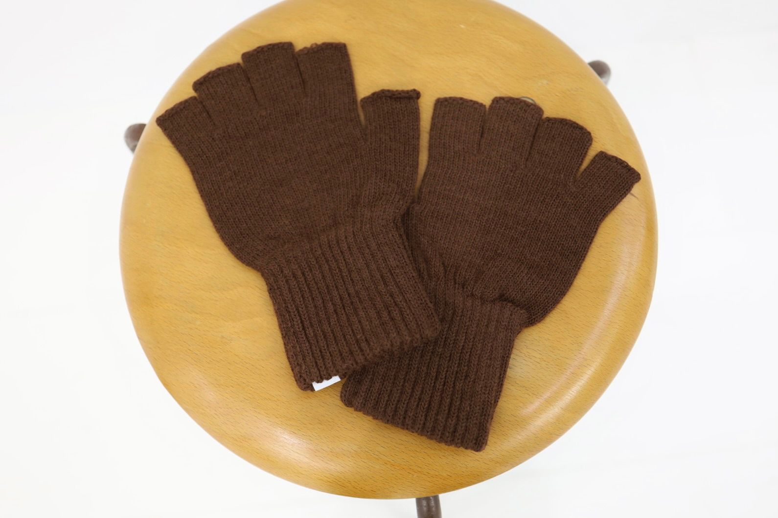 フレッシュサービスTHERMAL RIB KNIT FINGERLESS GLOVES(FSP254-90068)BROWN☆11月15日(土)発売！