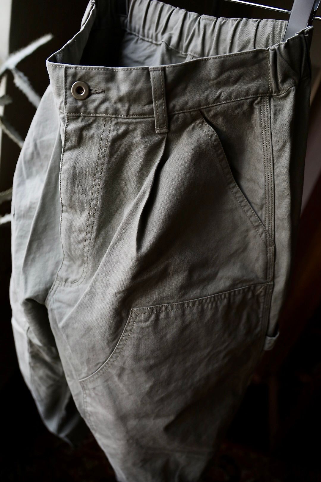 イズネス 26SS Double-Knee Balloon Painter Pants (26SS_12_1008SSBALOONPT01)MINT☆新作発売！