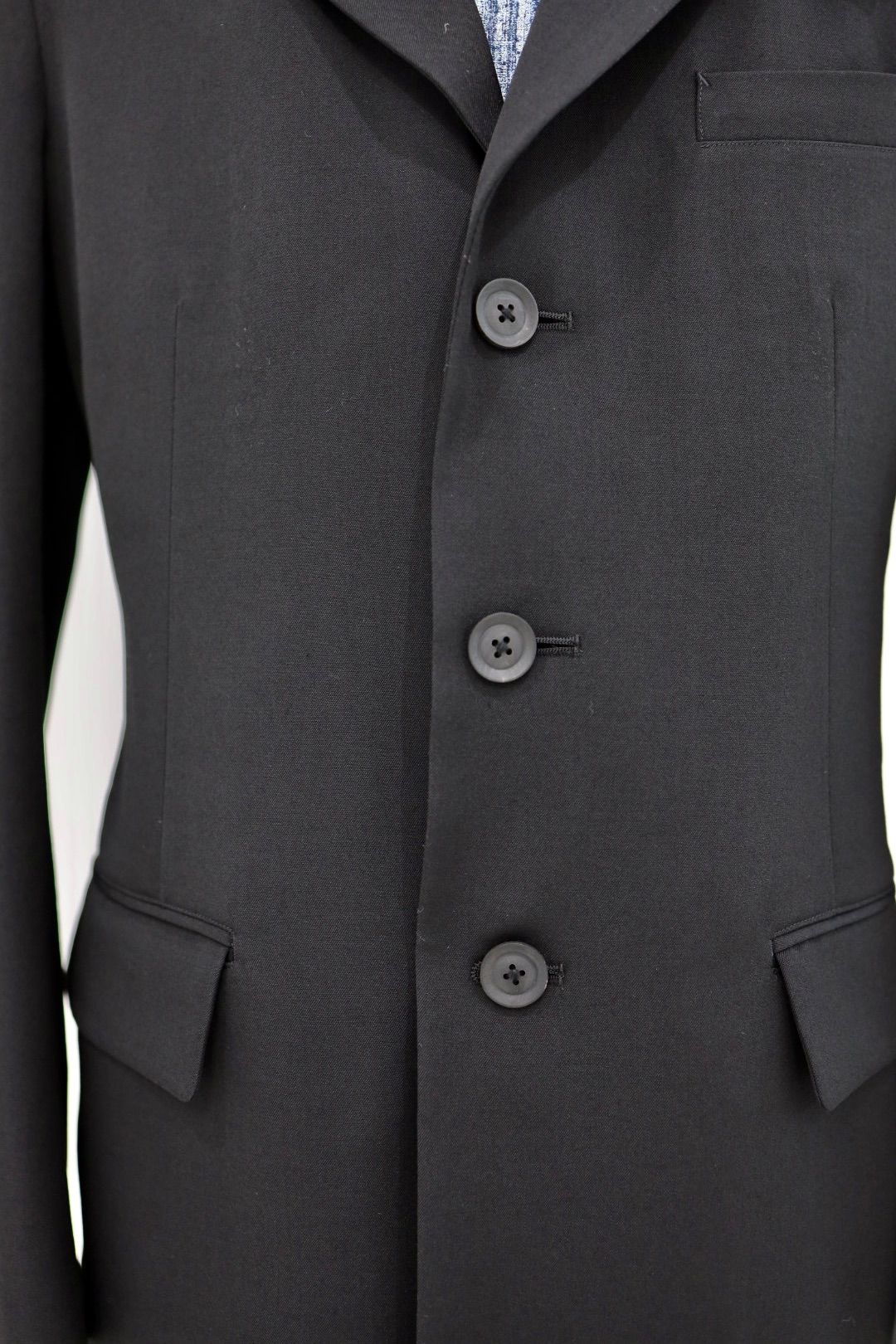 Yohji Yamamoto REGULATION GABARDINE DOCTOR'S JACKET(HK-J03-140-1)BLACK☆12月5日(金)新作発売！