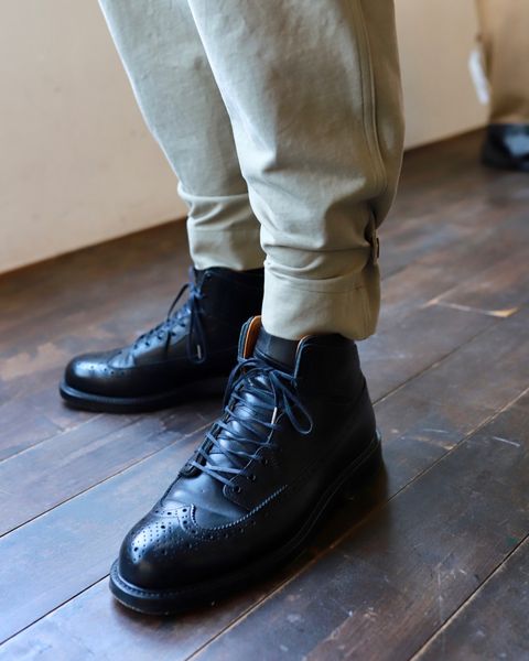 A.PRESSE Rigid Chambray Shirt style.2023.2.10