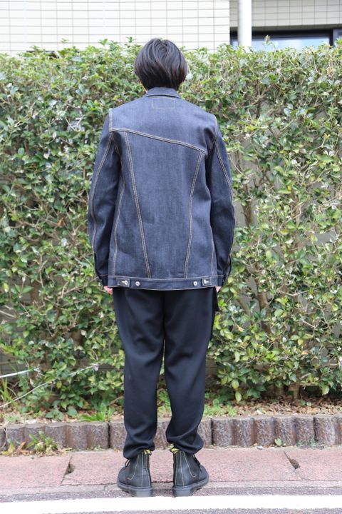 sulvam 2021SS 新作 サルバムMens slim denim jacket style.2020.12.19.