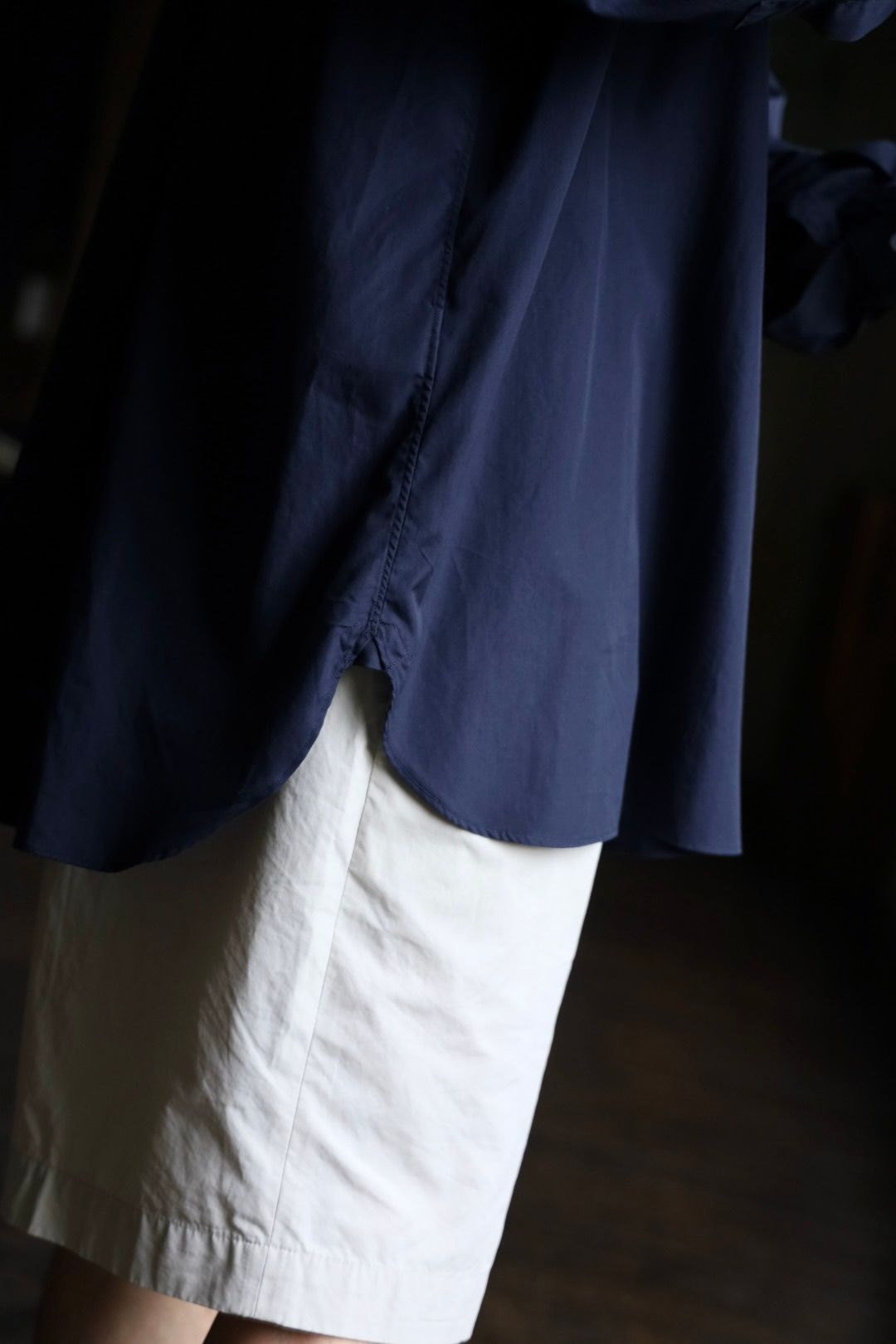 A.PRESSE Pullover Shirtスタイル.2024.6.28.